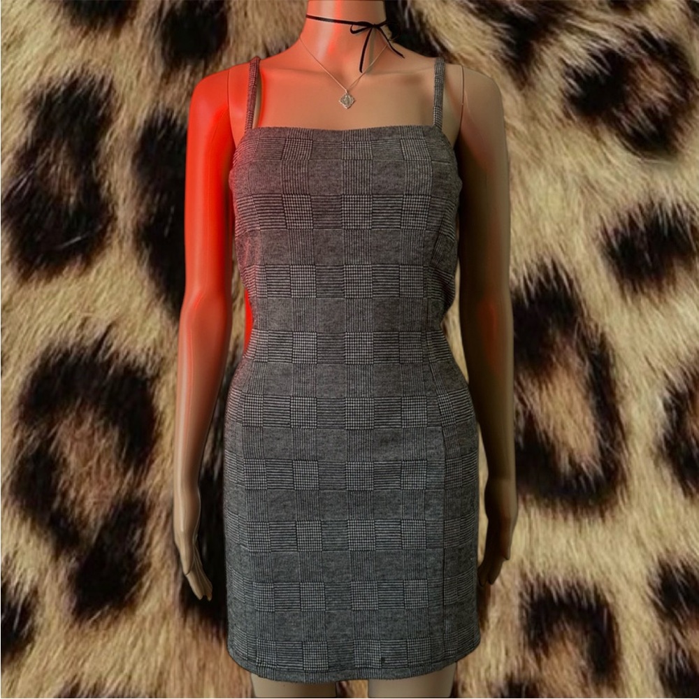 FOREVER21 Plaid Mini Dress